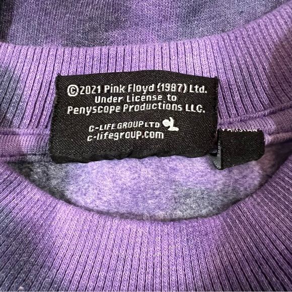 Pink Floyd Women’s Graphic Sweatshirt Oversized Size Small - Picture 6 of 9